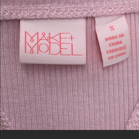 Make +Model Racerback Ribbed Boyfriend Tank S - Picture 8 of 11